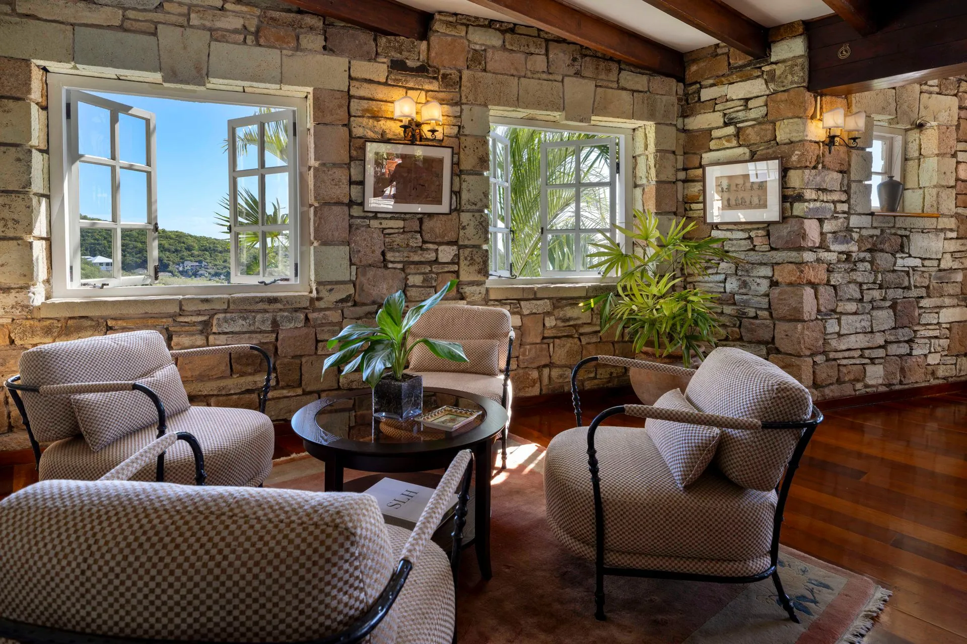 Resort grounds and colonial architecture at The Inn at English Harbour
